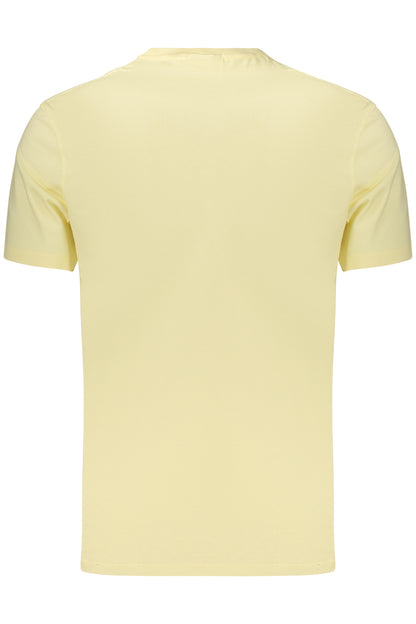 CALVIN KLEIN T-SHIRT MANICHE CORTE UOMO GIALLO