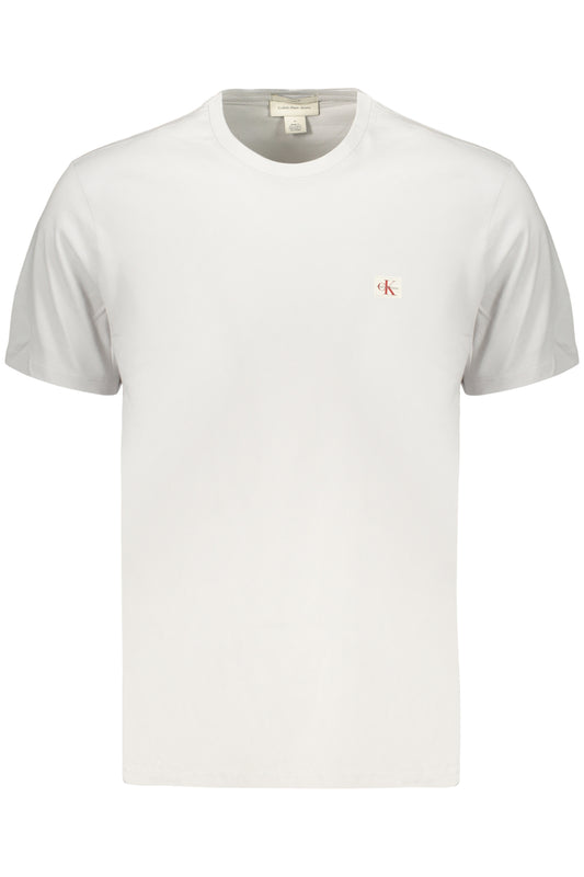 CALVIN KLEIN T-SHIRT MANICHE CORTE UOMO GRIGIO