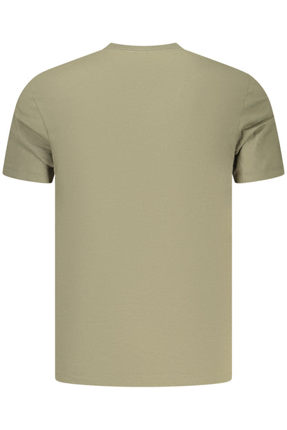 CALVIN KLEIN T-SHIRT MANICHE CORTE UOMO VERDE