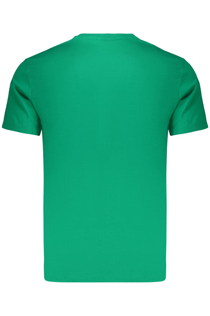 CALVIN KLEIN T-SHIRT MANICHE CORTE UOMO VERDE