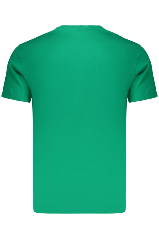 CALVIN KLEIN T-SHIRT MANICHE CORTE UOMO VERDE