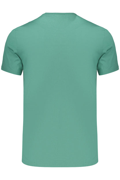 CALVIN KLEIN T-SHIRT MANICHE CORTE UOMO VERDE