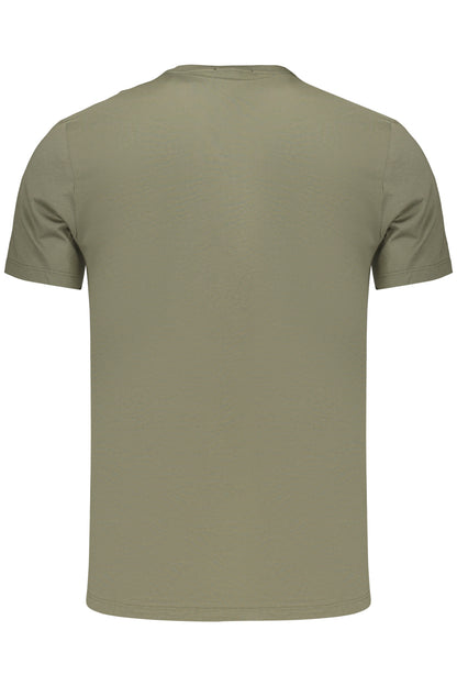 CALVIN KLEIN T-SHIRT MANICHE CORTE UOMO VERDE