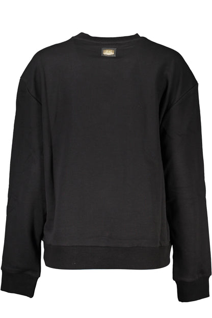 CAVALLI CLASS FELPA SENZA ZIP DONNA NERO