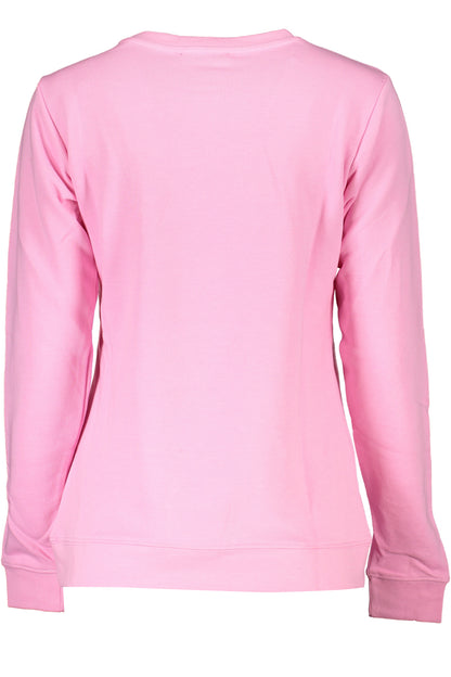 CAVALLI CLASS FELPA SENZA ZIP DONNA ROSA