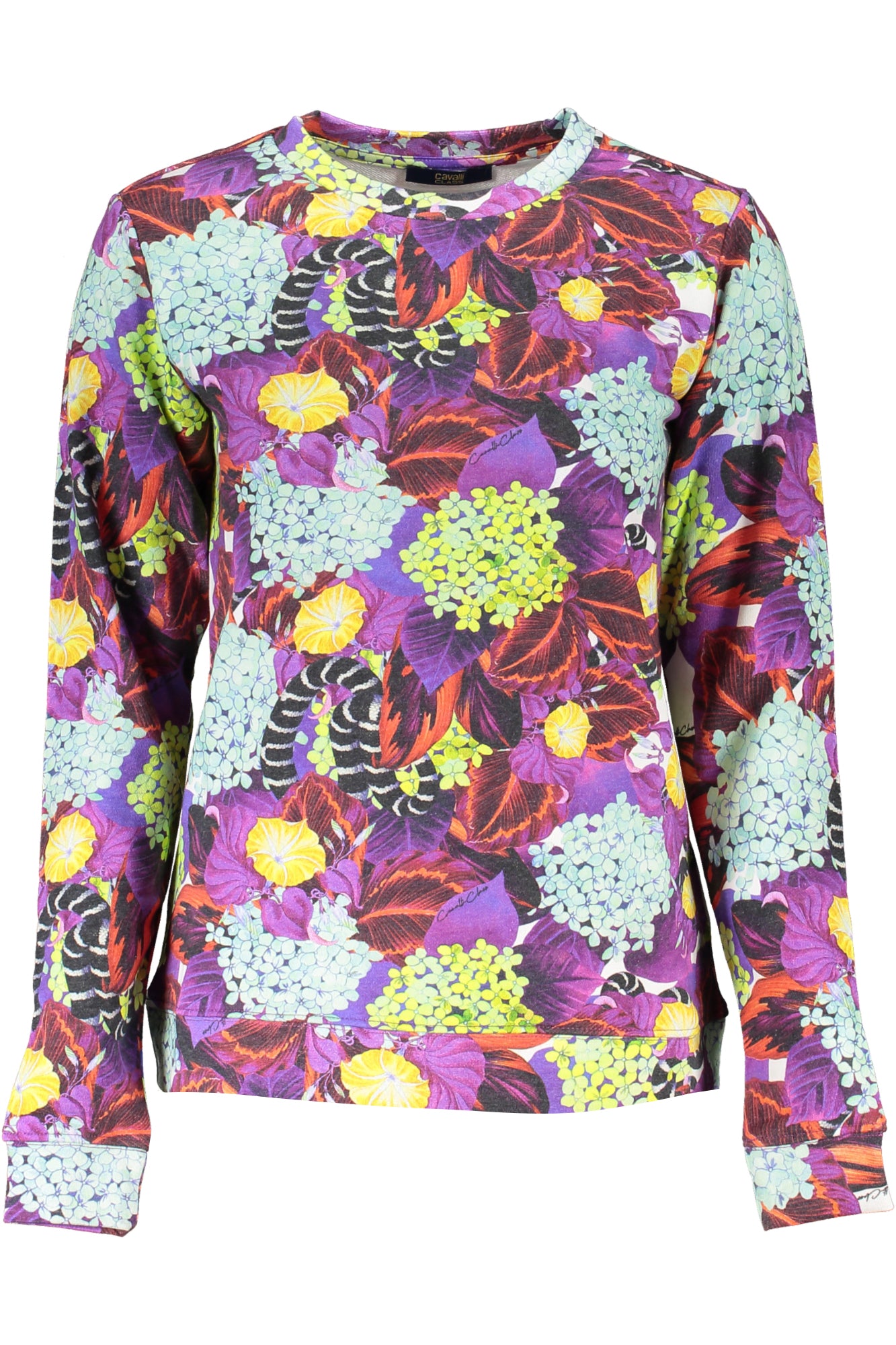 CAVALLI CLASS FELPA SENZA ZIP DONNA