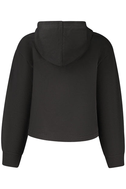 CONVERSE FELPA SENZA ZIP BAMBINA NERO