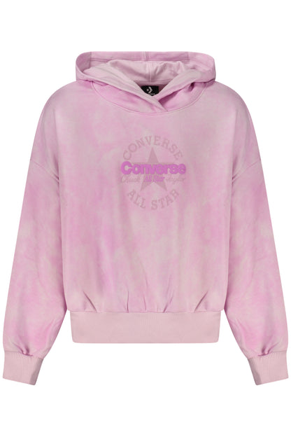 CONVERSE FELPA SENZA ZIP BAMBINA ROSA