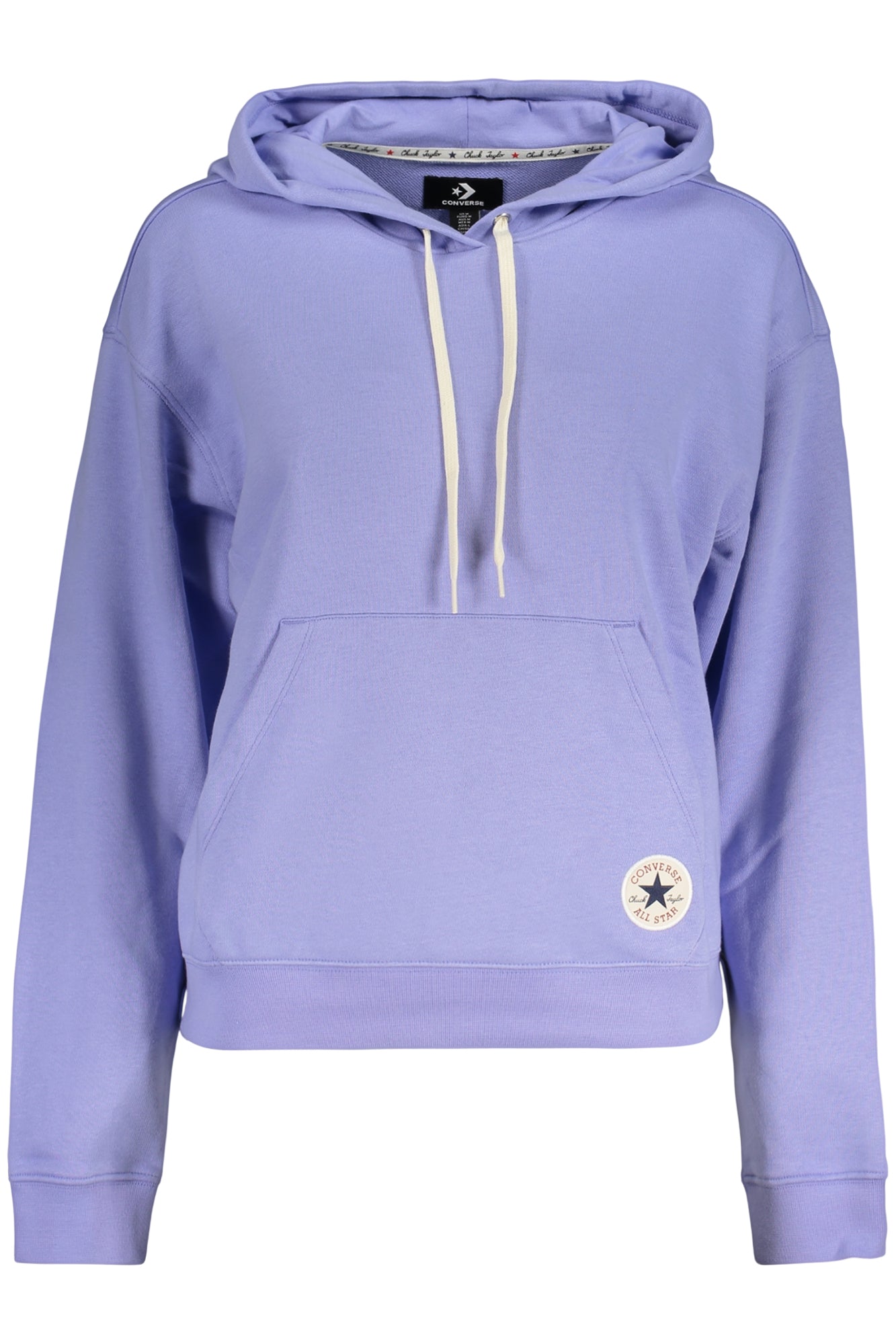 CONVERSE FELPA SENZA ZIP DONNA VIOLA