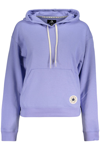 CONVERSE FELPA SENZA ZIP DONNA VIOLA