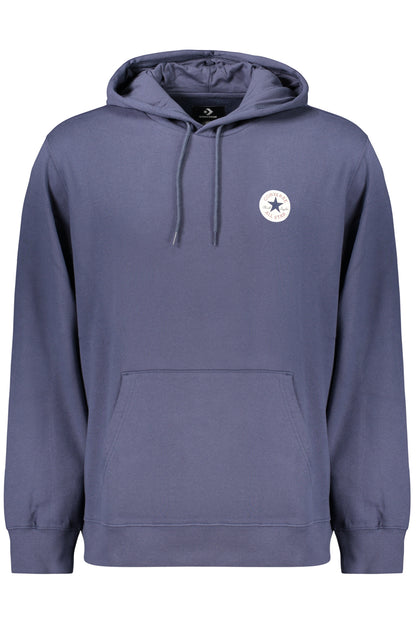 CONVERSE FELPA SENZA ZIP UOMO BLU
