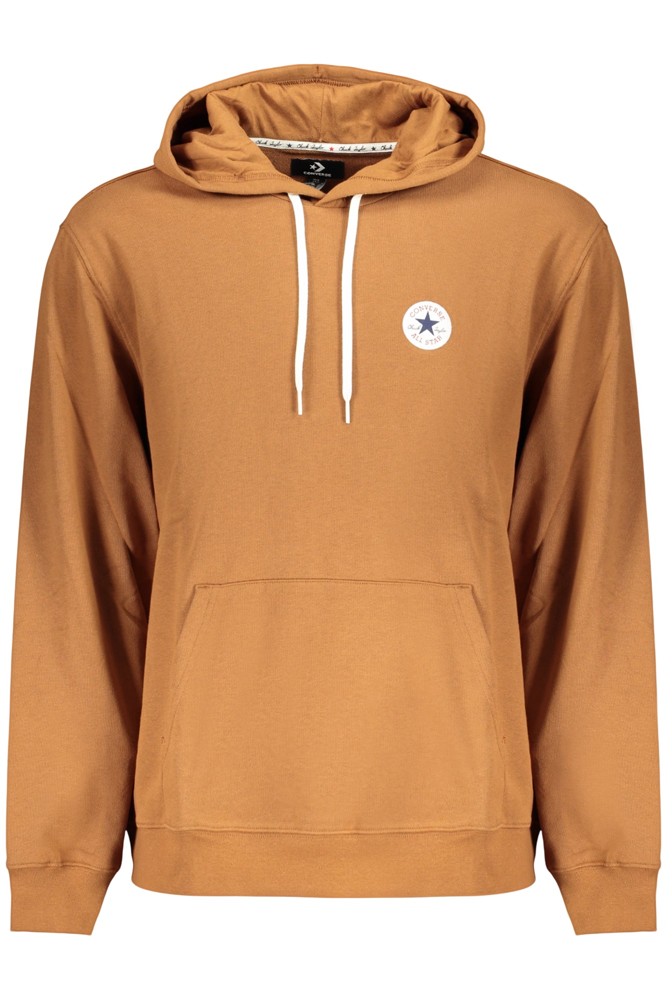 CONVERSE FELPA SENZA ZIP UOMO MARRONE