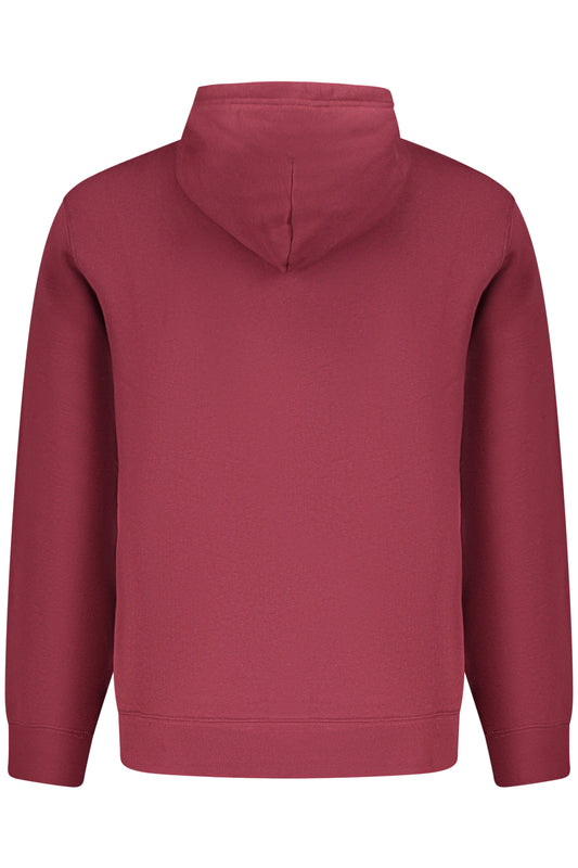 CONVERSE FELPA SENZA ZIP UOMO ROSSO
