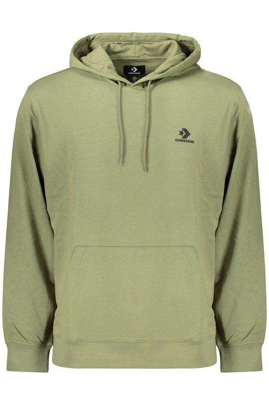 CONVERSE FELPA SENZA ZIP UOMO VERDE