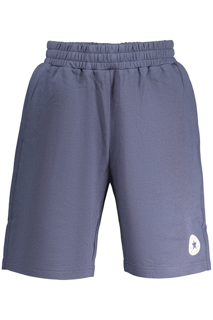 CONVERSE PANTALONE TUTA CORTO UOMO BLU