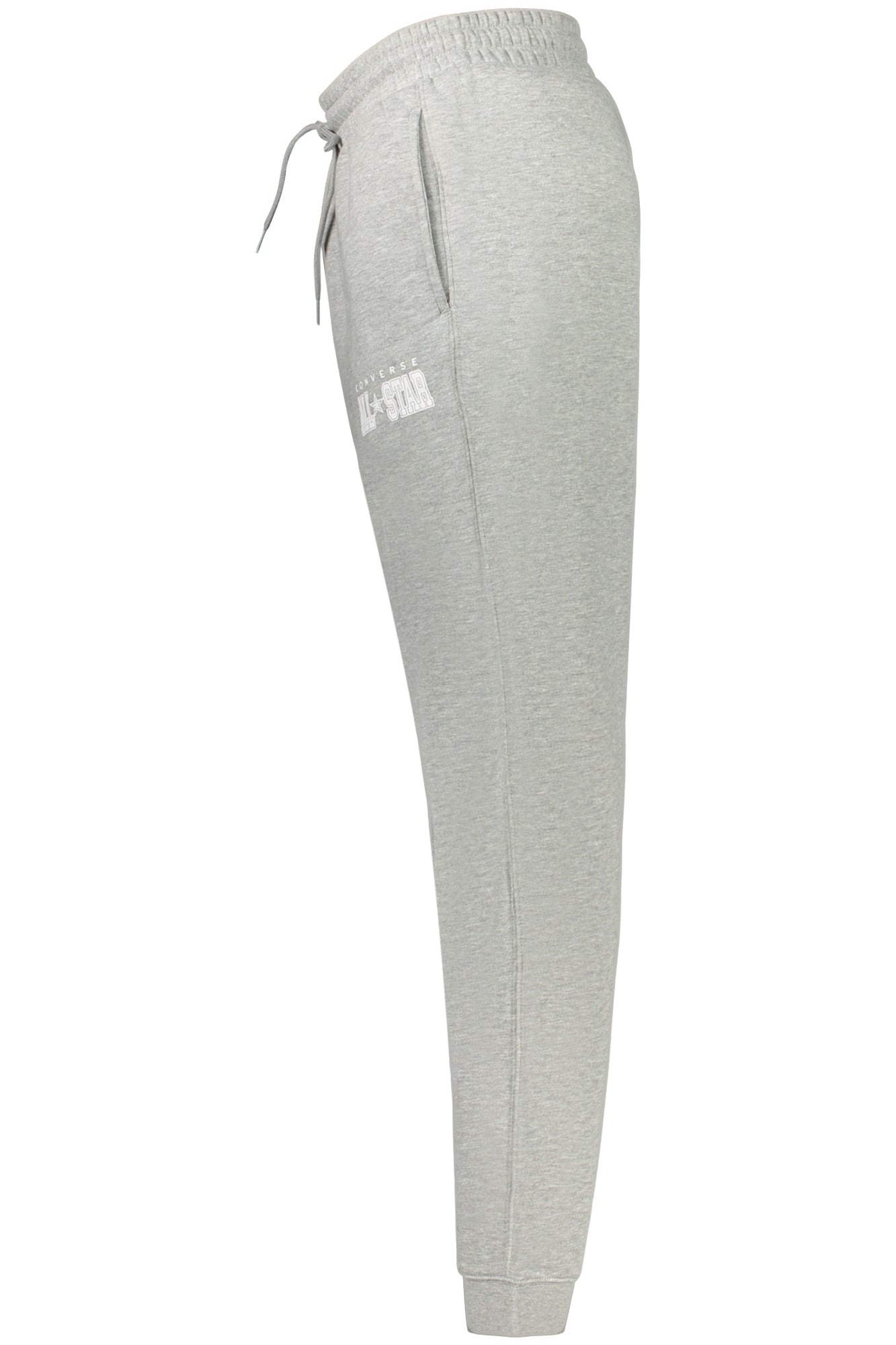 CONVERSE PANTALONE TUTA LUNGO UOMO GRIGIO