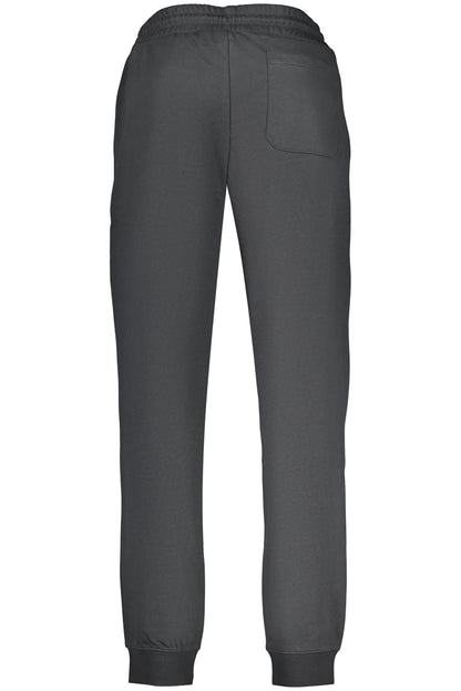 CONVERSE PANTALONE TUTA LUNGO UOMO NERO