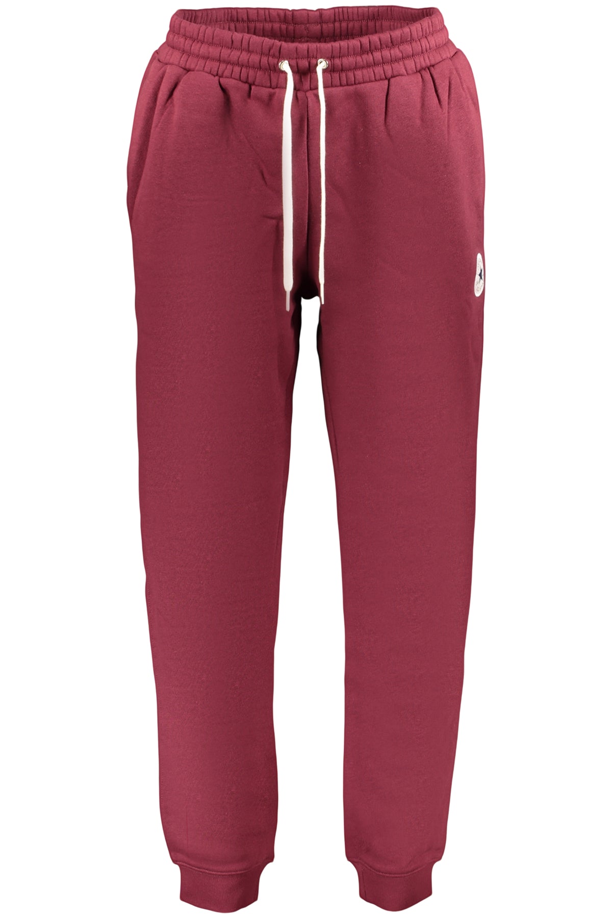 CONVERSE PANTALONE TUTA LUNGO UOMO ROSSO
