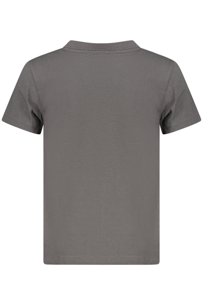 CONVERSE T-SHIRT MANICHE CORTE BAMBINA GRIGIO