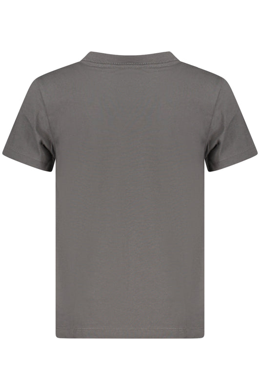 CONVERSE T-SHIRT MANICHE CORTE BAMBINA GRIGIO