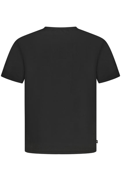 CONVERSE T-SHIRT MANICHE CORTE BAMBINO NERO
