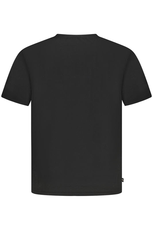 CONVERSE T-SHIRT MANICHE CORTE BAMBINO NERO