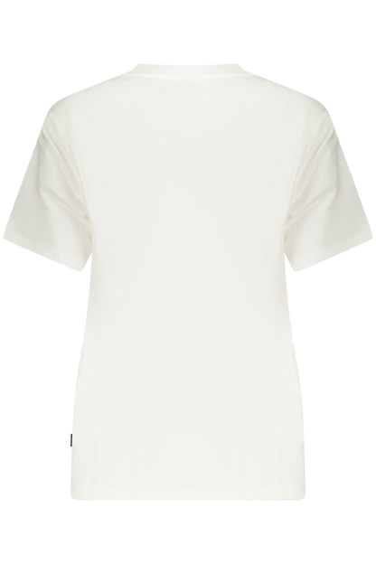CONVERSE T-SHIRT MANICHE CORTE DONNA BIANCO