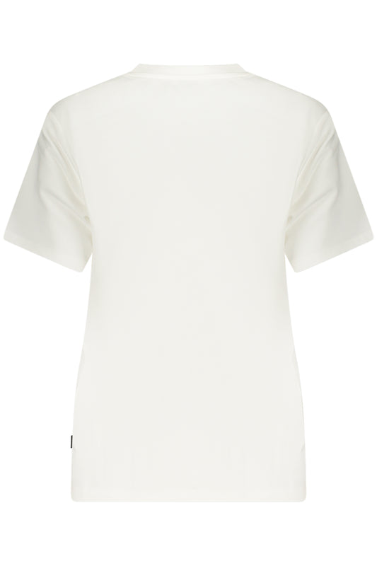 CONVERSE T-SHIRT MANICHE CORTE DONNA BIANCO