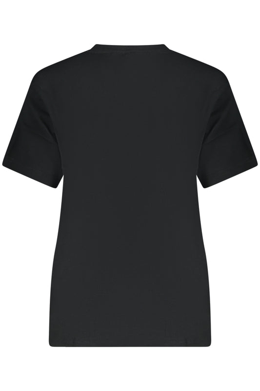 CONVERSE T-SHIRT MANICHE CORTE DONNA NERO