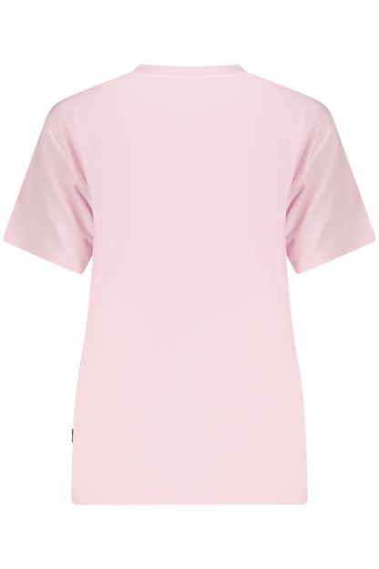 CONVERSE T-SHIRT MANICHE CORTE DONNA ROSA