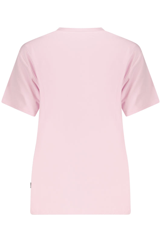 CONVERSE T-SHIRT MANICHE CORTE DONNA ROSA