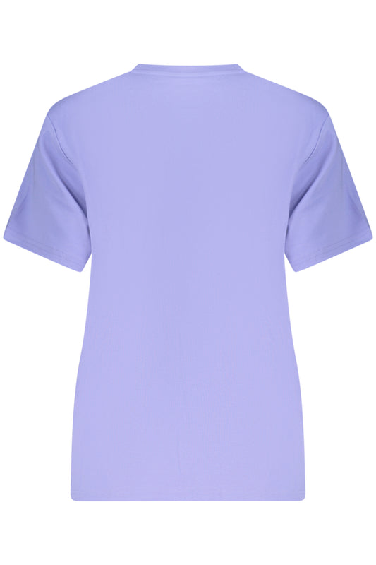 CONVERSE T-SHIRT MANICHE CORTE DONNA VIOLA