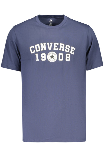 CONVERSE T-SHIRT MANICHE CORTE UOMO BLU