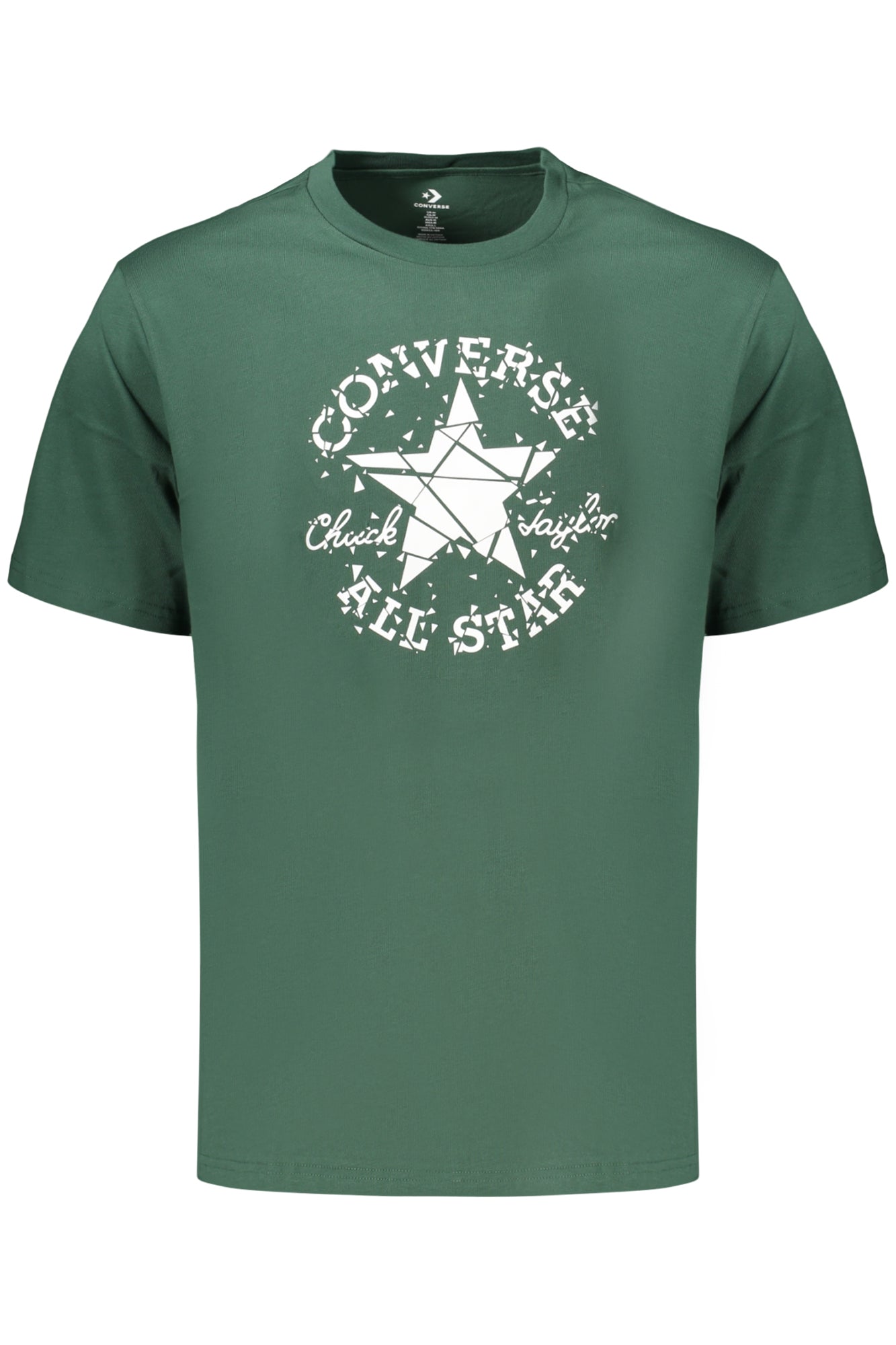 CONVERSE T-SHIRT MANICHE CORTE UOMO VERDE