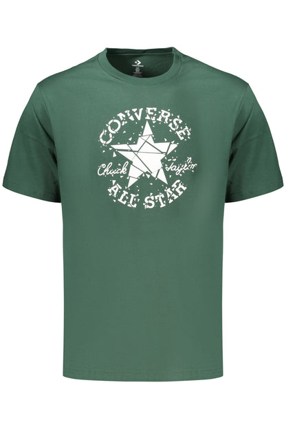 CONVERSE T-SHIRT MANICHE CORTE UOMO VERDE