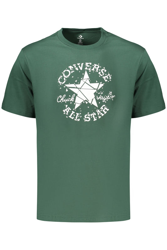 CONVERSE T-SHIRT MANICHE CORTE UOMO VERDE
