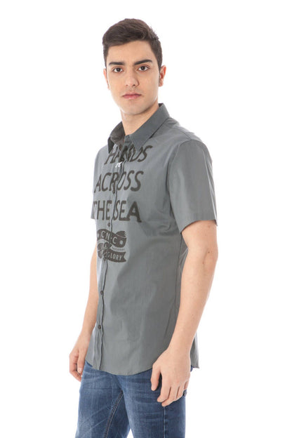 COSTUME NATIONAL CAMICIA MANICHE CORTE UOMO