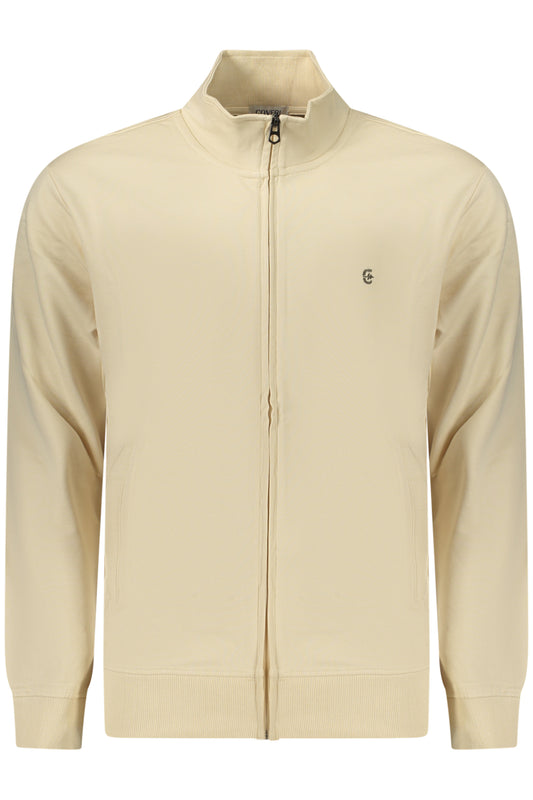 COVERI MOVING FELPA CON ZIP UOMO BEIGE