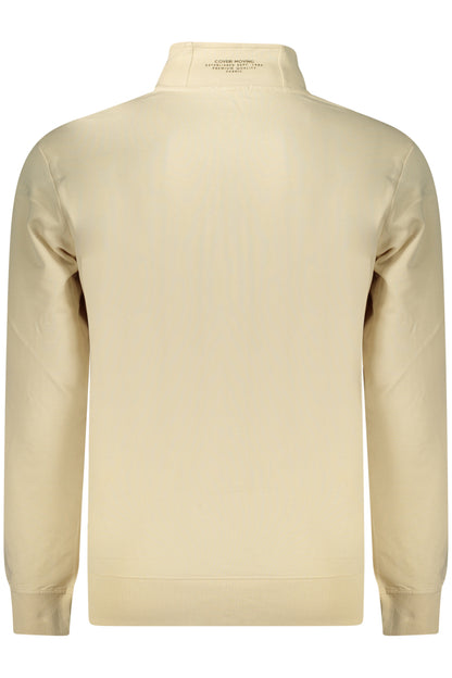 COVERI MOVING FELPA CON ZIP UOMO BEIGE