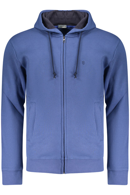 COVERI MOVING FELPA CON ZIP UOMO BLU