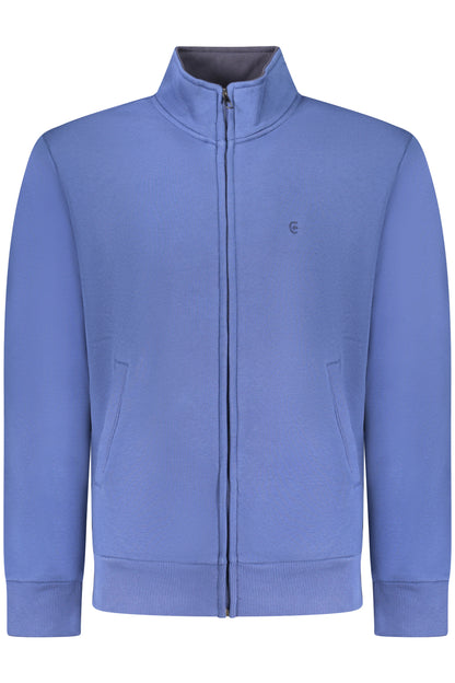 COVERI MOVING FELPA CON ZIP UOMO BLU