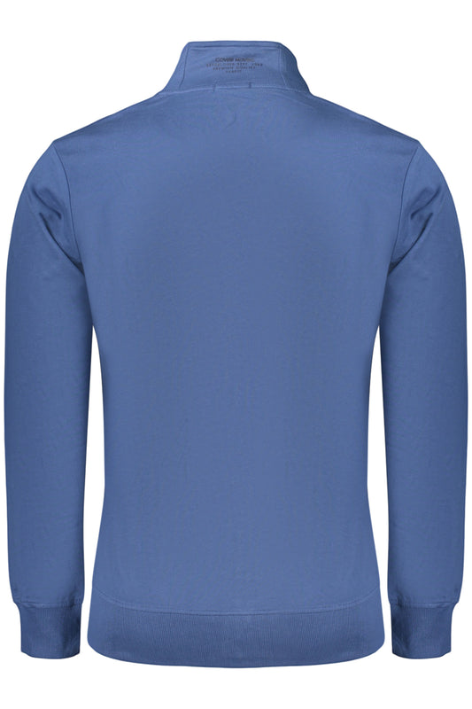 COVERI MOVING FELPA CON ZIP UOMO BLU