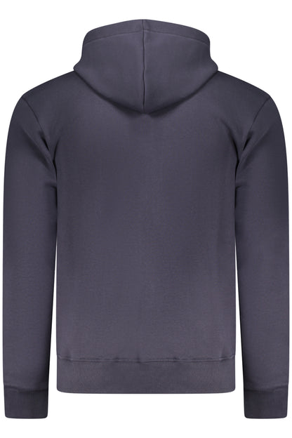 COVERI MOVING FELPA CON ZIP UOMO BLU