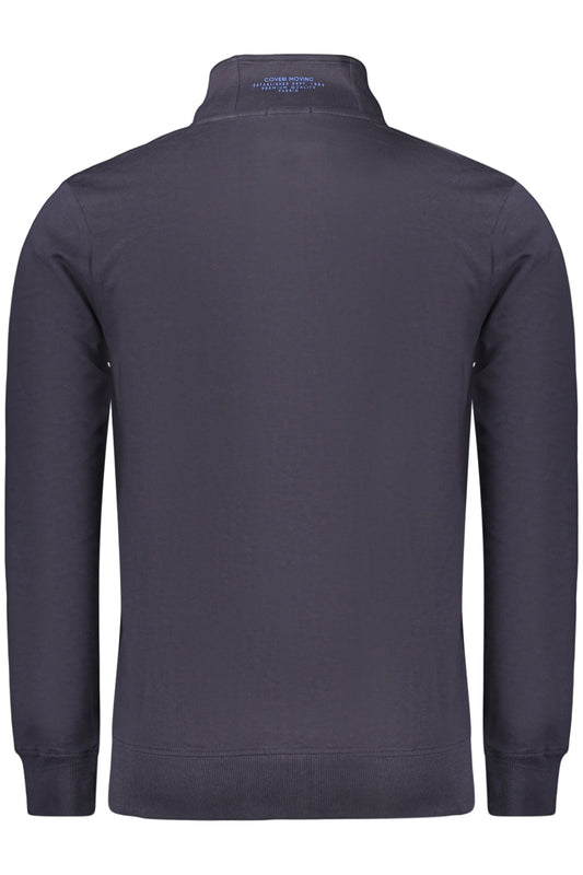 COVERI MOVING FELPA CON ZIP UOMO BLU