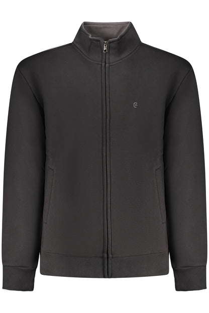 COVERI MOVING FELPA CON ZIP UOMO NERO