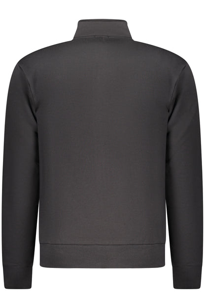 COVERI MOVING FELPA CON ZIP UOMO NERO