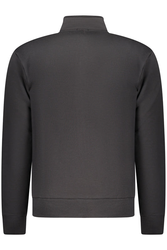 COVERI MOVING FELPA CON ZIP UOMO NERO