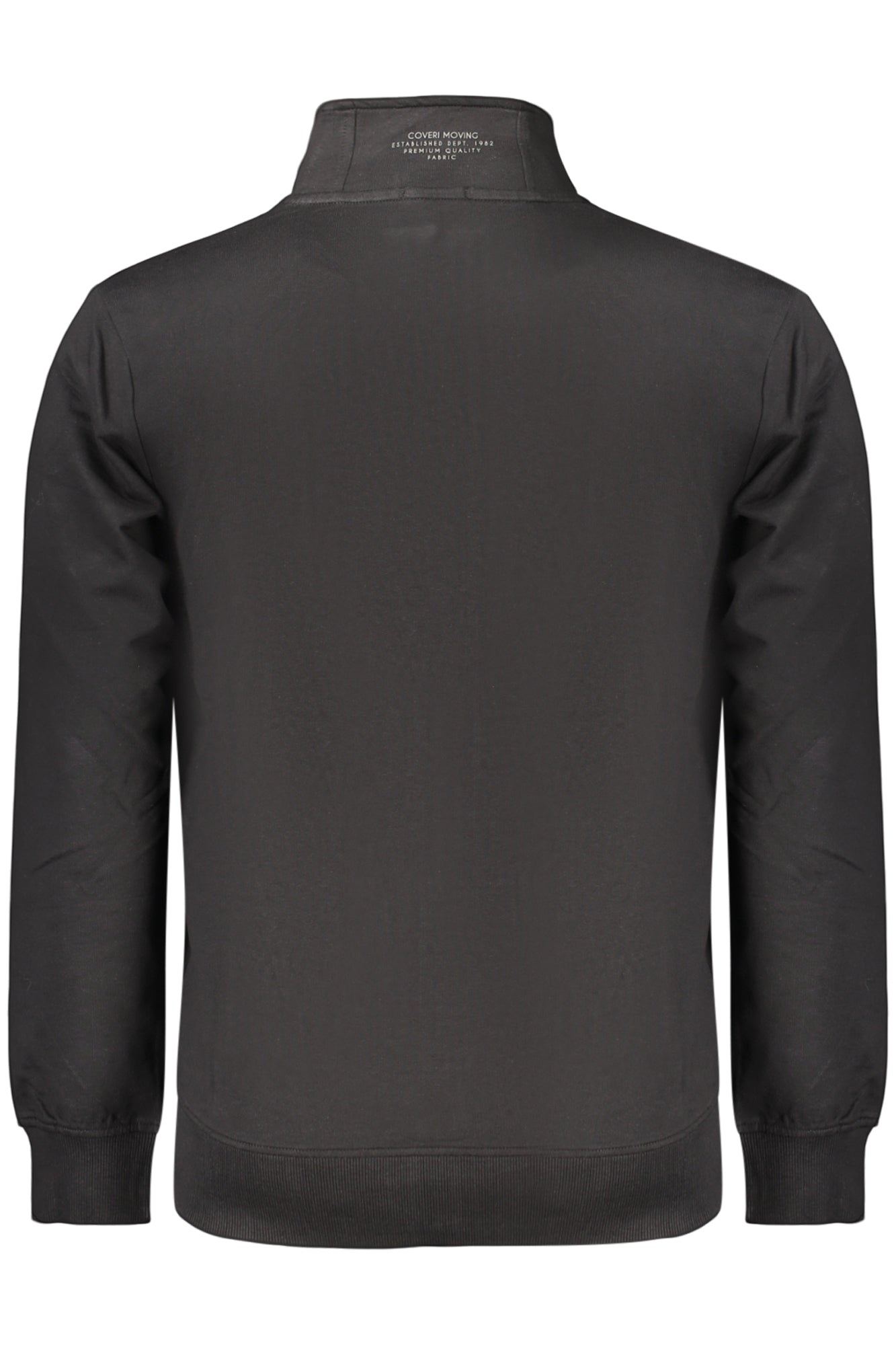 COVERI MOVING FELPA CON ZIP UOMO NERO