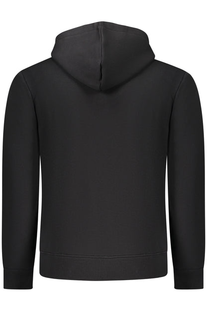 COVERI MOVING FELPA CON ZIP UOMO NERO