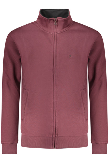 COVERI MOVING FELPA CON ZIP UOMO ROSSO